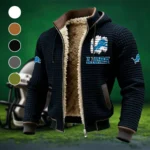 Match Day Prowlers Fleece-Lined Hooded Jacket, Elite Athlete Winter Jacket HVN1453DL - Black