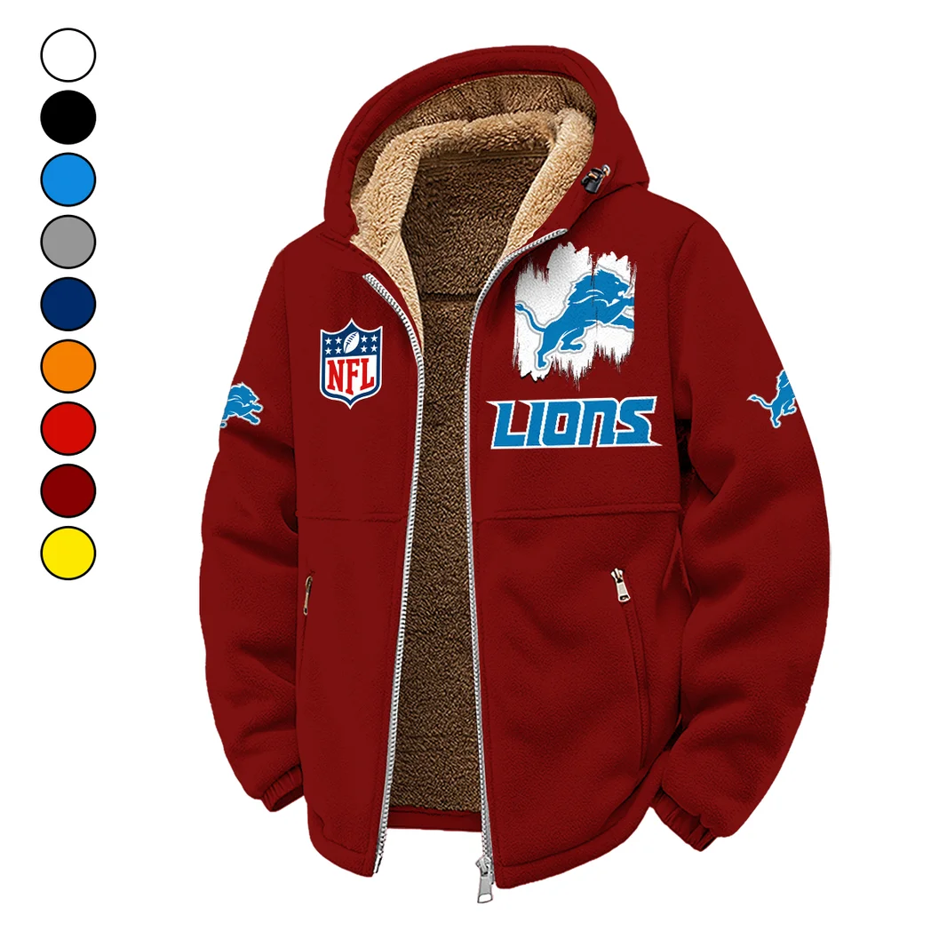 Match Day Prowlers Winter Fleece Jacket, High-Performance Trail Jacket HVN1453DL - Wine