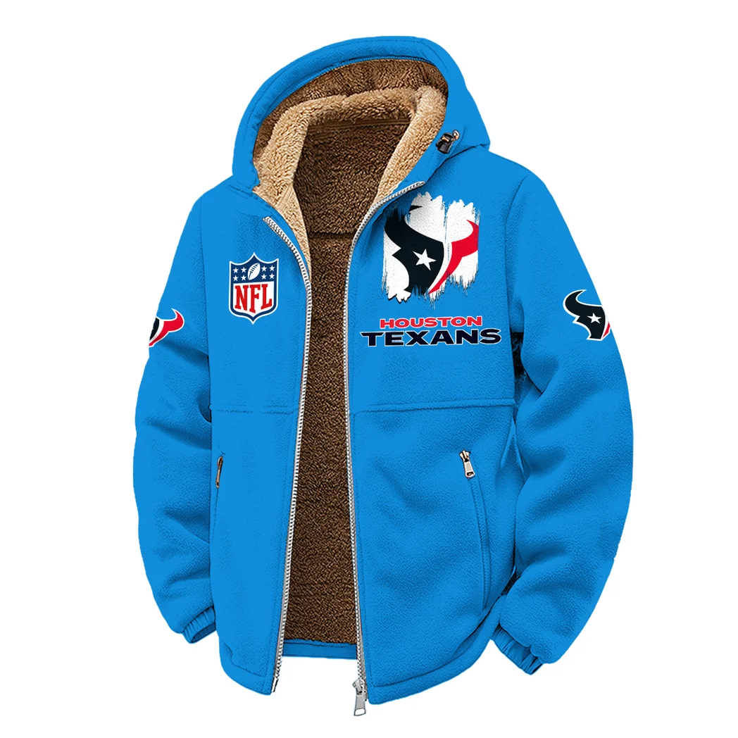 Game Day Squad Winter Fleece Jacket, Multi-Sport Winter Layer HVN1453HT - cyan - Image 2
