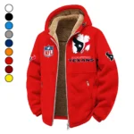 Game Day Squad Winter Fleece Jacket, Multi-Sport Winter Layer HVN1453HT - red