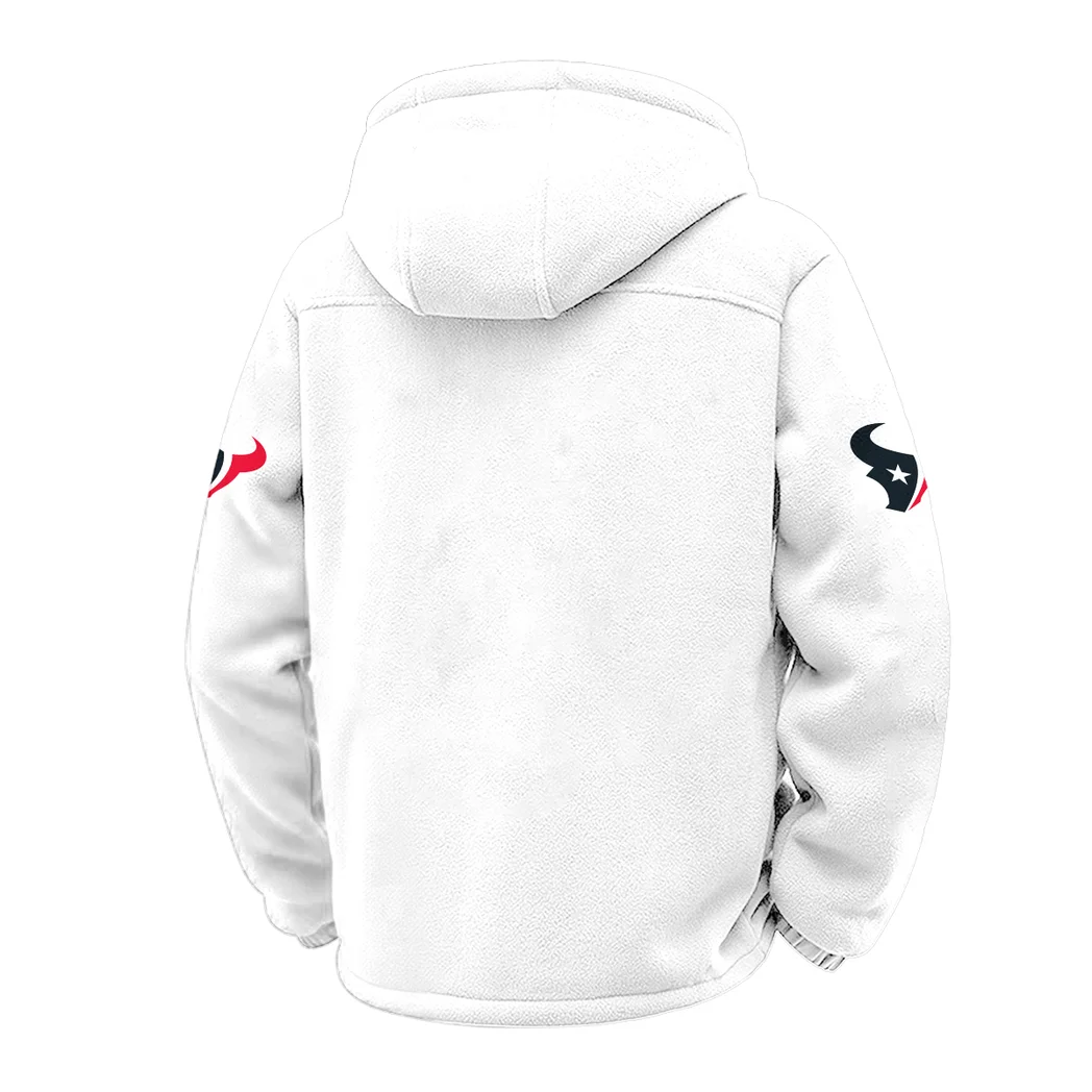 Game Day Squad Winter Fleece Jacket, Multi-Sport Winter Layer HVN1453HT - White - Image 3