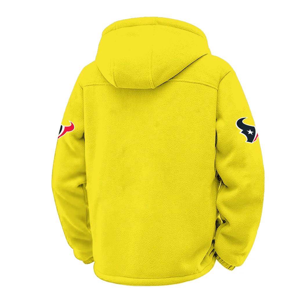 Game Day Squad Winter Fleece Jacket, Multi-Sport Winter Layer HVN1453HT - Yellow - Image 3