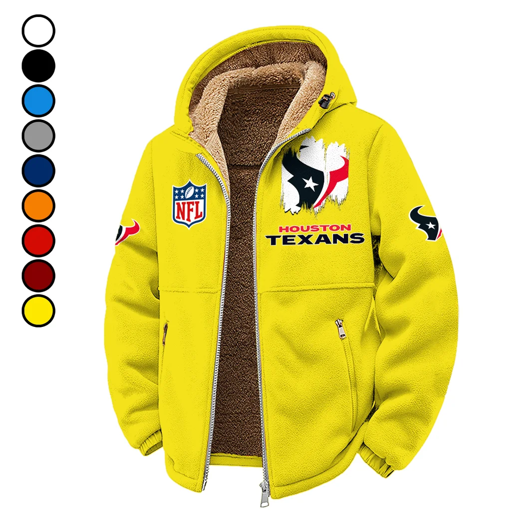 Game Day Squad Winter Fleece Jacket, Multi-Sport Winter Layer HVN1453HT - Yellow