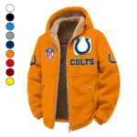Match Day Stampede Winter Fleece Jacket, Technical Mid-Layer Jacket HVN1453IC - Orange