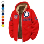 Match Day Stampede Winter Fleece Jacket, Technical Mid-Layer Jacket HVN1453IC - red