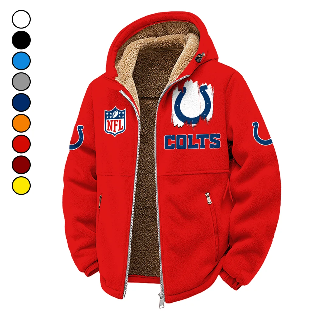 Match Day Stampede Winter Fleece Jacket, Technical Mid-Layer Jacket HVN1453IC - red