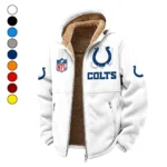 Match Day Stampede Winter Fleece Jacket, Technical Mid-Layer Jacket HVN1453IC - White