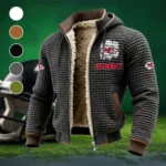 Midnight Rams Fleece-Lined Hooded Jacket, Elemental Guard Sport Jacket HVN1453KC - Grey