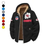 Midnight Rams Winter Fleece Jacket, All-Mountain Sport Jacket HVN1453KC - Black