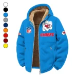 Midnight Rams Winter Fleece Jacket, All-Mountain Sport Jacket HVN1453KC - cyan