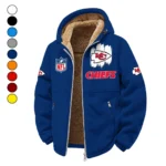 Midnight Rams Winter Fleece Jacket, All-Mountain Sport Jacket HVN1453KC - Navy