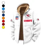 Midnight Rams Winter Fleece Jacket, All-Mountain Sport Jacket HVN1453KC - White