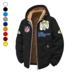 LA Squad Winter Fleece Jacket, Cold Weather Hiking Fleece HVN1453LA - Black