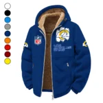 LA Squad Winter Fleece Jacket, Cold Weather Hiking Fleece HVN1453LA - Navy