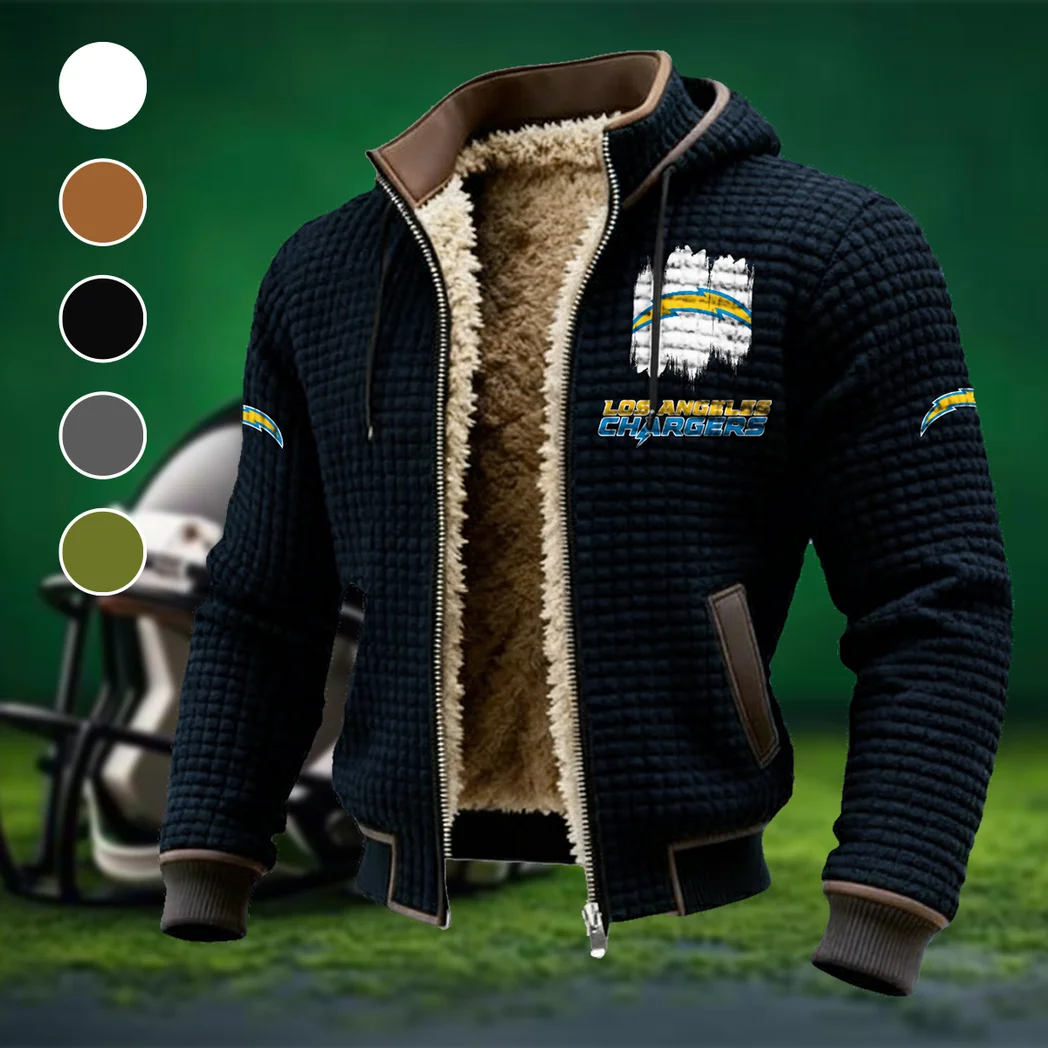 Electric Army Fleece-Lined Hooded Jacket, Sub-Zero Fleece-Lined Shield HVN1453LC - Black