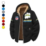 Electric Army Winter Fleece Jacket, Cross-Training Thermal Zip HVN1453LC - Black
