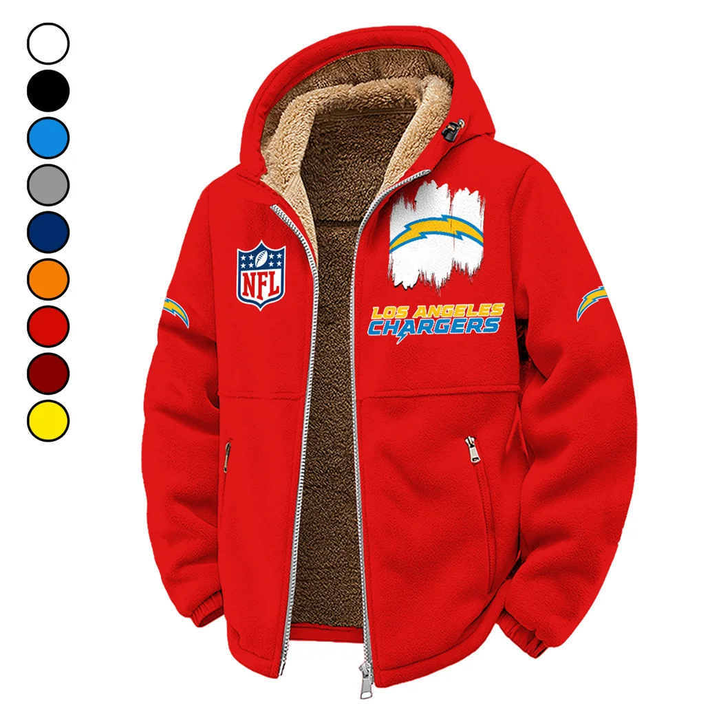 Electric Army Winter Fleece Jacket, Cross-Training Thermal Zip HVN1453LC - red