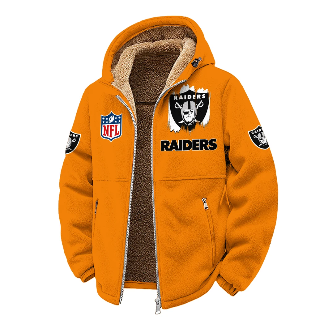 Black Pride Winter Fleece Jacket, Ski & Snowboard Mid-Layer HVN1453LV - Orange - Image 2