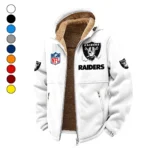 Black Pride Winter Fleece Jacket, Ski & Snowboard Mid-Layer HVN1453LV - White