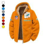 Marine Army Winter Fleece Jacket, Winter Endurance Jacket HVN1453MD - Orange