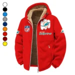 Marine Army Winter Fleece Jacket, Winter Endurance Jacket HVN1453MD - red