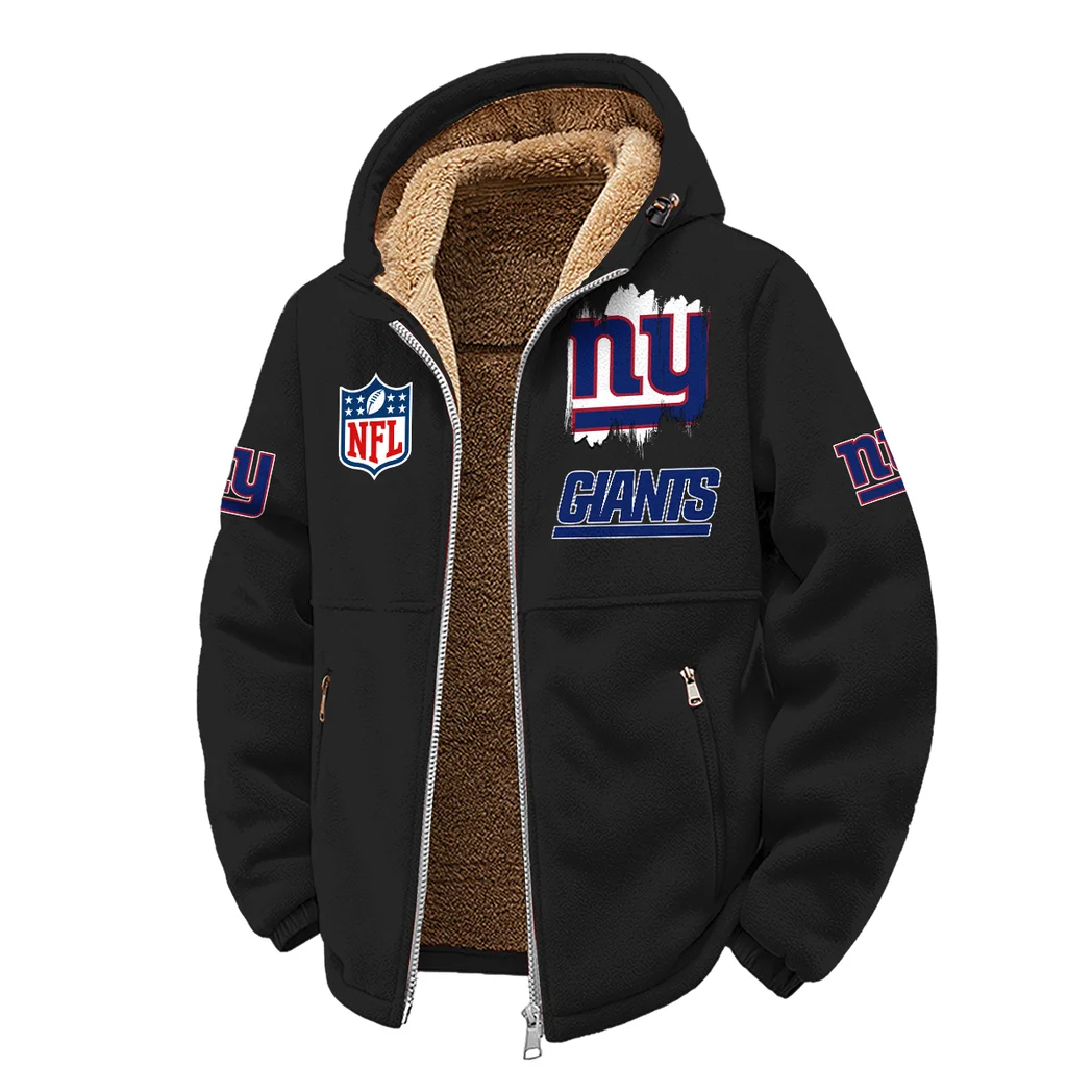 Blue Pride Winter Fleece Jacket, Heavyweight Plush Fleece HVN1453NG - Black - Image 2
