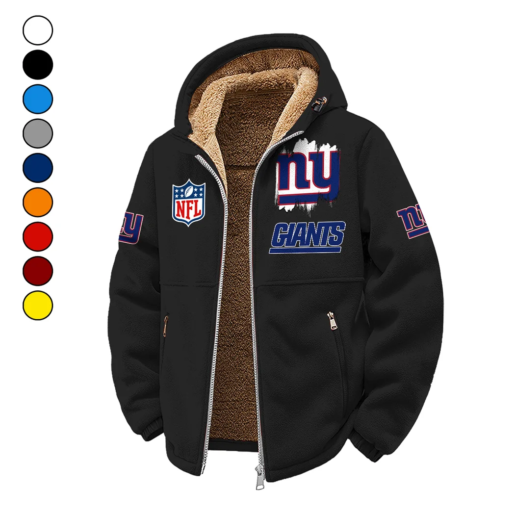 Blue Pride Winter Fleece Jacket, Heavyweight Plush Fleece HVN1453NG - Black