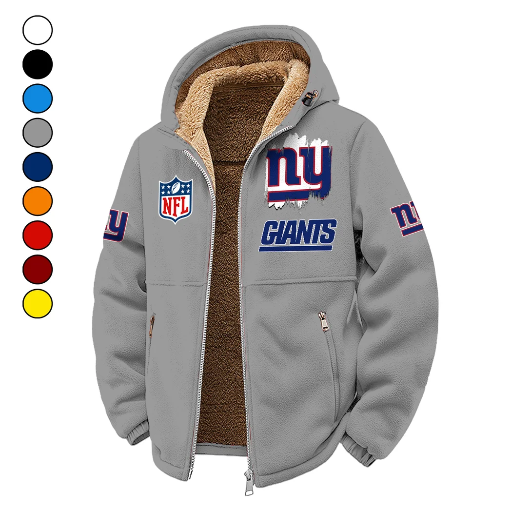 Blue Pride Winter Fleece Jacket, Heavyweight Plush Fleece HVN1453NG - Grey