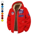 Blue Pride Winter Fleece Jacket, Heavyweight Plush Fleece HVN1453NG - red