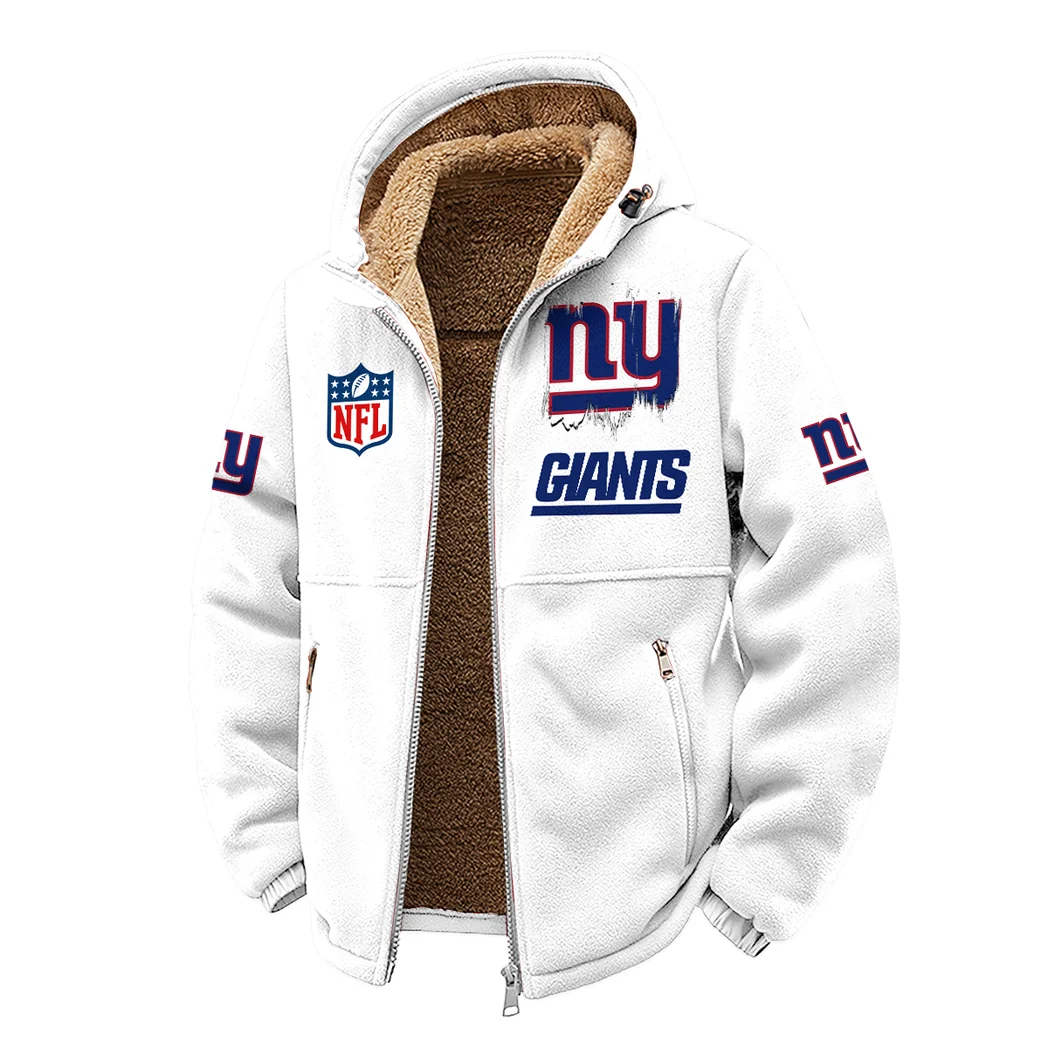 Blue Pride Winter Fleece Jacket, Heavyweight Plush Fleece HVN1453NG - White - Image 2