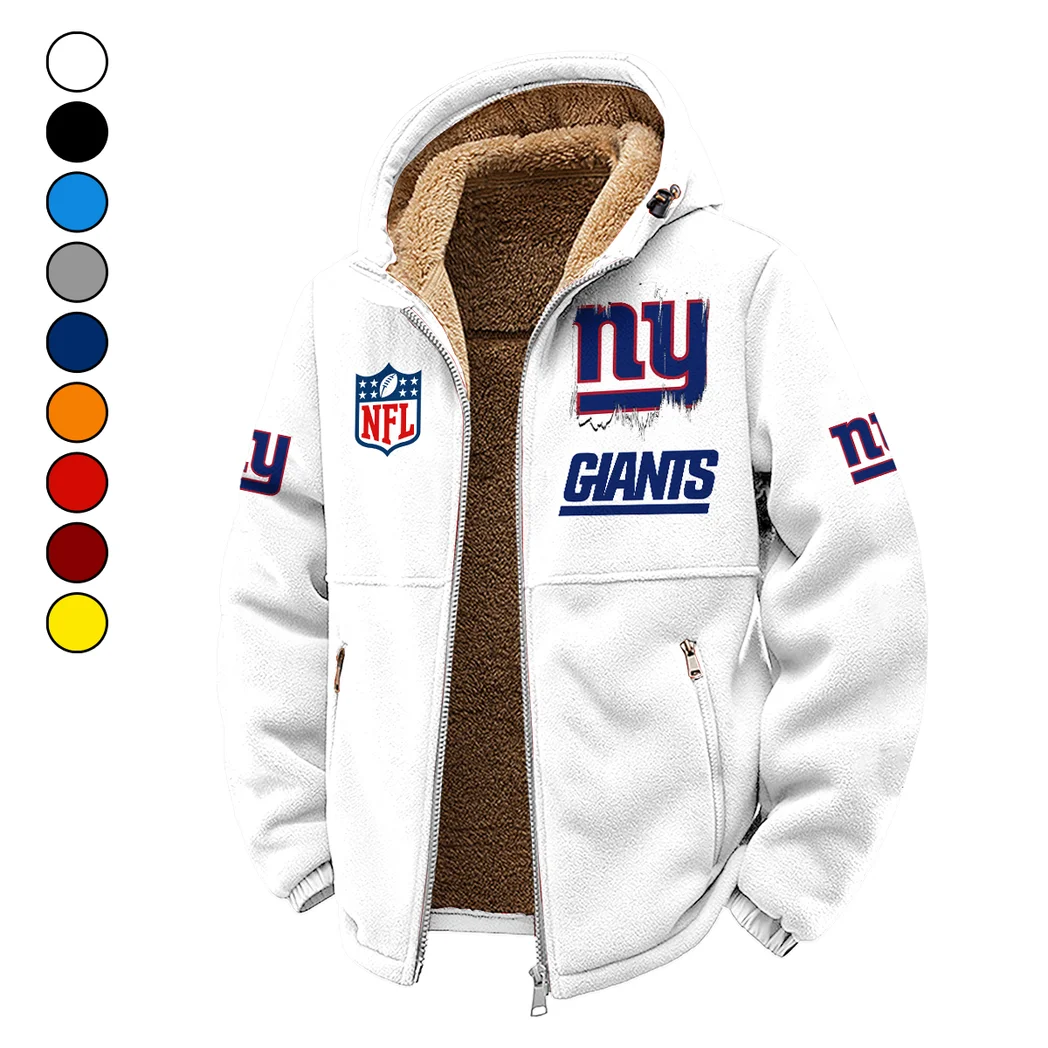 Blue Pride Winter Fleece Jacket, Heavyweight Plush Fleece HVN1453NG - White