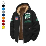 Midnight Sparks Winter Fleece Jacket, Brushed Interior Winter Fleece HVN1453NJ - Black