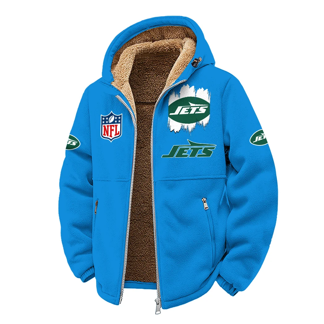Midnight Sparks Winter Fleece Jacket, Brushed Interior Winter Fleece HVN1453NJ - cyan - Image 2