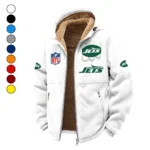 Midnight Sparks Winter Fleece Jacket, Brushed Interior Winter Fleece HVN1453NJ - White