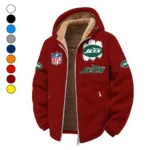 Midnight Sparks Winter Fleece Jacket, Brushed Interior Winter Fleece HVN1453NJ - Wine
