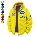 Midnight Sparks Winter Fleece Jacket, Brushed Interior Winter Fleece HVN1453NJ - Yellow