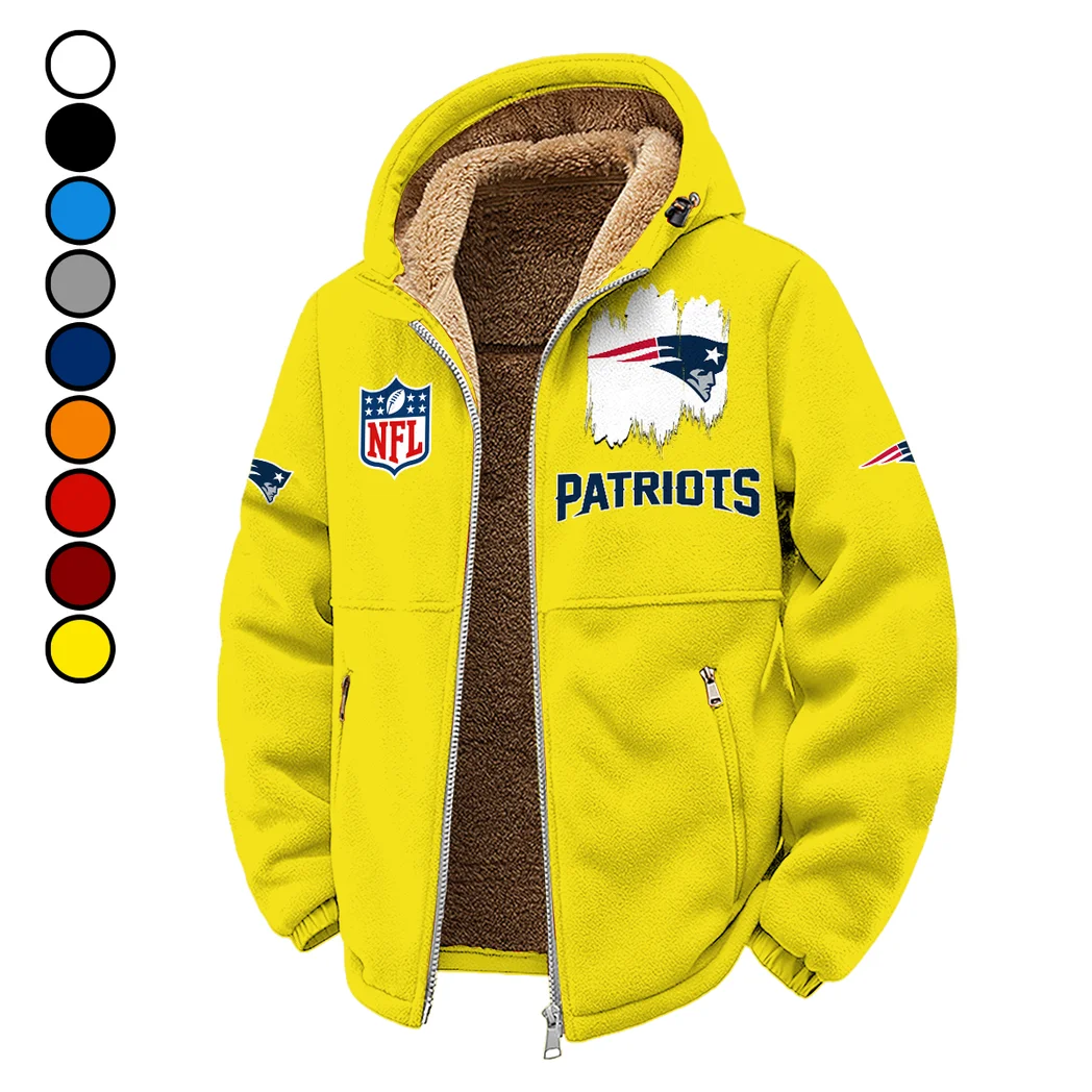Match Day Squad Winter Fleece Jacket, Luxe Microfleece Pullover HVN1453NP - Yellow