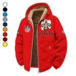 Midnight Talons Winter Fleece Jacket, Anti-Pill Thermal Fleece HVN1453NS - red