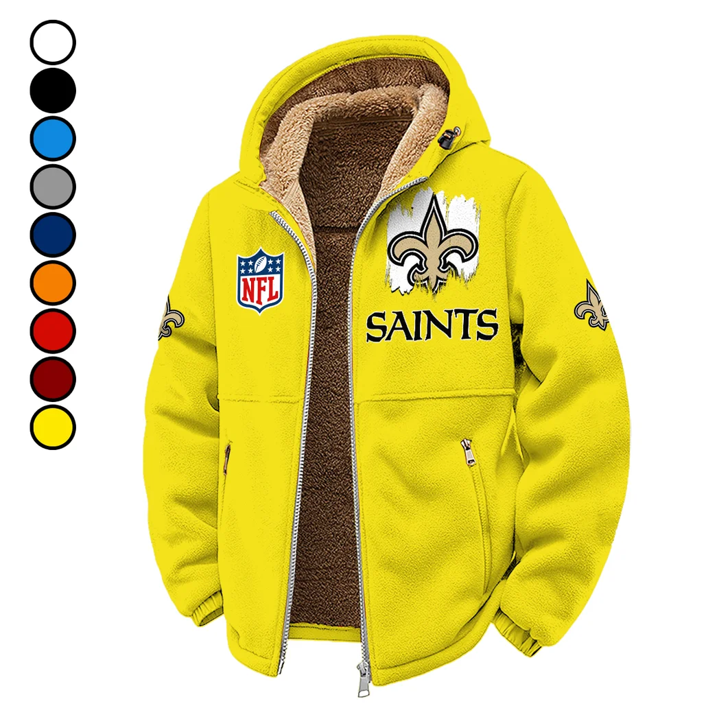 Midnight Talons Winter Fleece Jacket, Anti-Pill Thermal Fleece HVN1453NS - Yellow