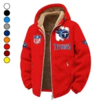 Blue Pride Winter Fleece Jacket, Thermal Winter Fleece HVN1453TT - red
