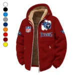 Blue Pride Winter Fleece Jacket, Thermal Winter Fleece HVN1453TT - Wine