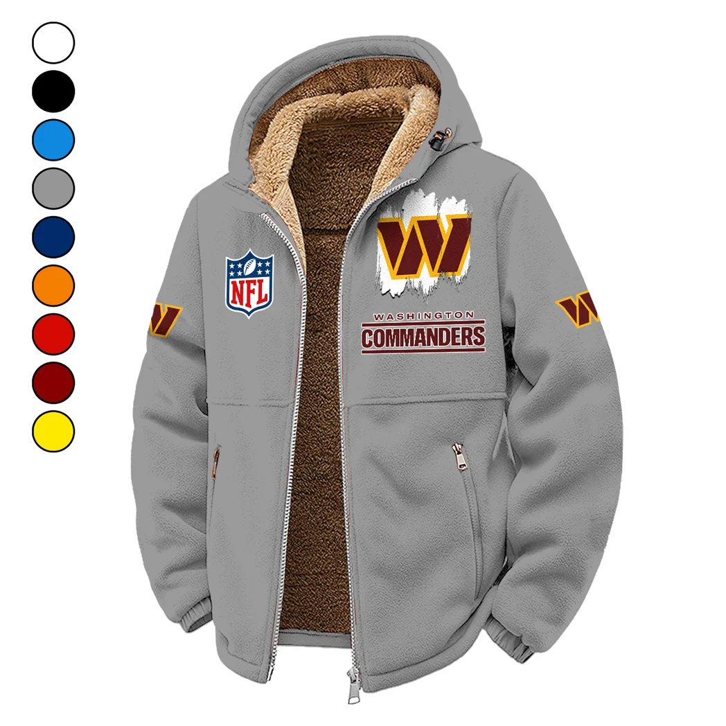 Capital Fans Winter Fleece Jacket, Arctic Expedition Fleece HVN1453WC - Grey