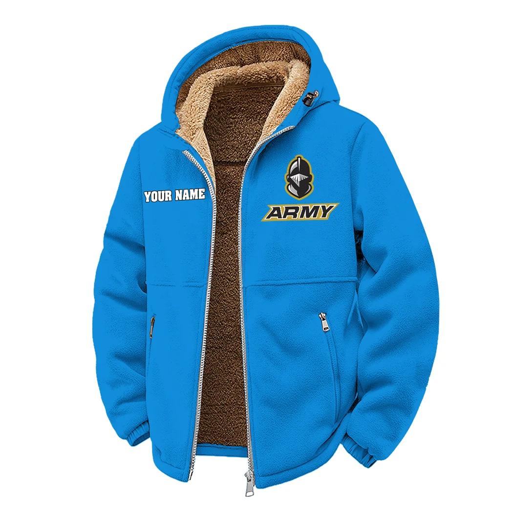 The Mule Squad Winter Fleece Jacket, Thermal Winter Fleece HVN1454AB - cyan - Image 2