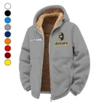 The Mule Squad Winter Fleece Jacket, Thermal Winter Fleece HVN1454AB - Grey