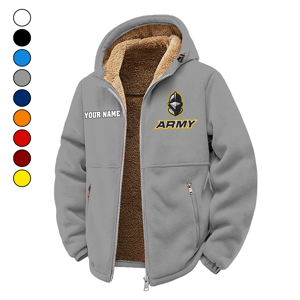 The Mule Squad Winter Fleece Jacket, Thermal Winter Fleece HVN1454AB - Grey
