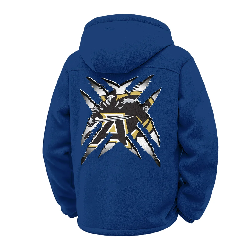 The Mule Squad Winter Fleece Jacket, Thermal Winter Fleece HVN1454AB - Navy - Image 3