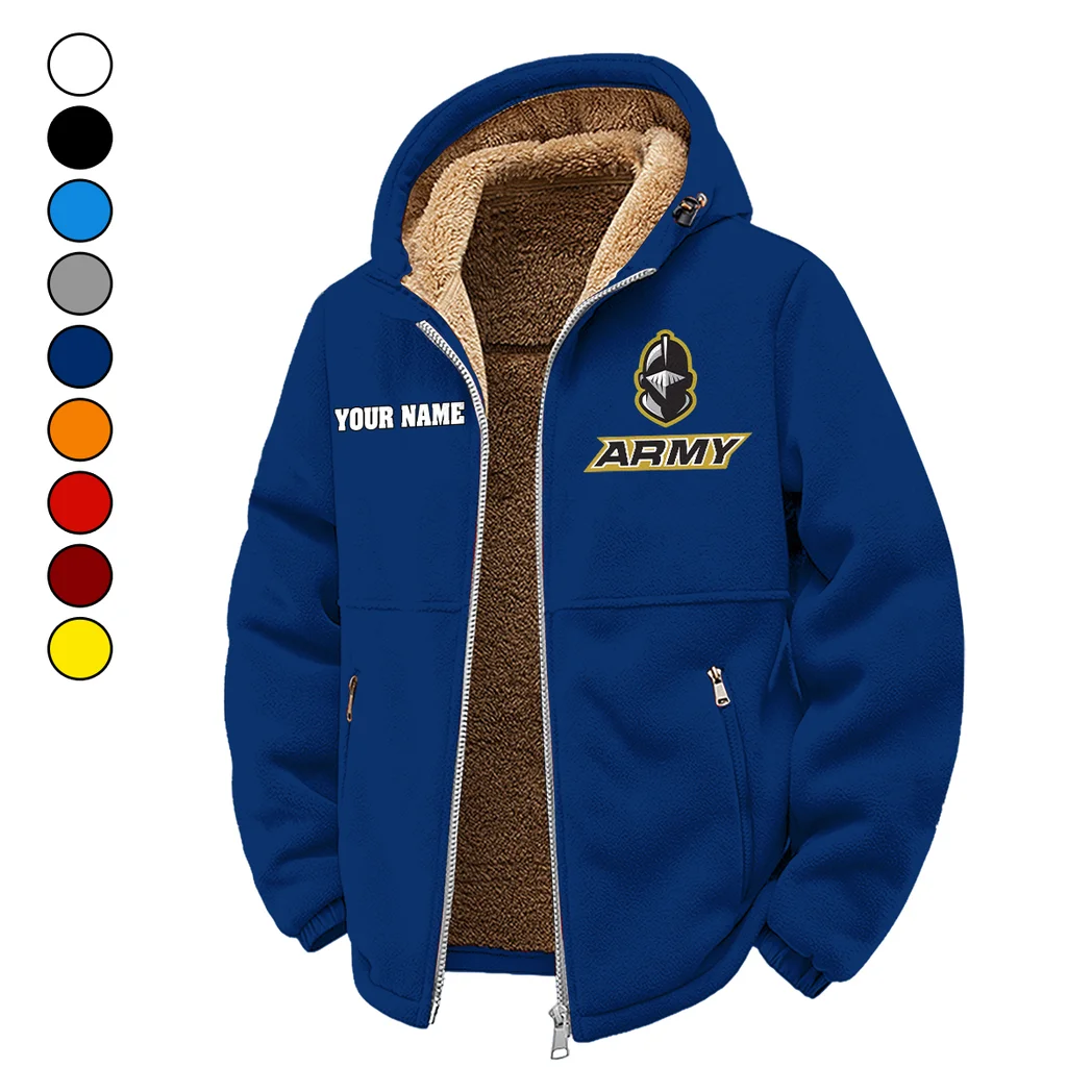 The Mule Squad Winter Fleece Jacket, Thermal Winter Fleece HVN1454AB - Navy