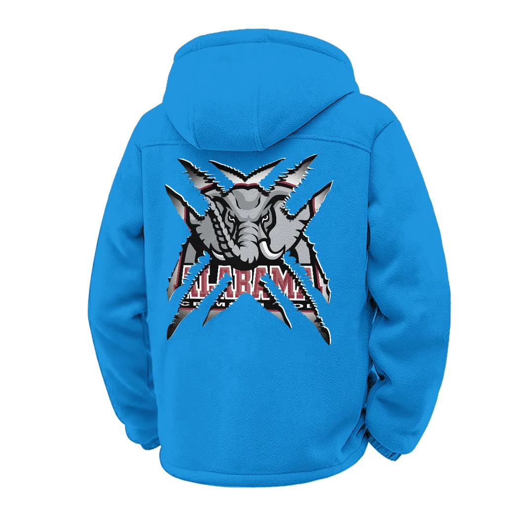 Dixie’s Pride Winter Fleece Jacket, Arctic Expedition Fleece HVN1454AC - cyan - Image 3