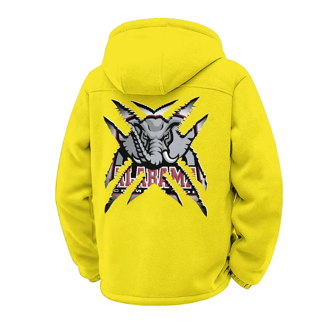 Dixie’s Pride Winter Fleece Jacket, Arctic Expedition Fleece HVN1454AC - Yellow - Image 3