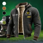 The High Country Fleece-Lined Hooded Jacket, All-Mountain Hooded Fleece HVN1454AS - Grey